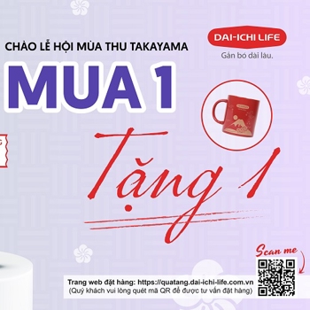 MUA 1 TẶNG 1 CHÀO LỄ HỘI MÙA THU TAKAYAMA