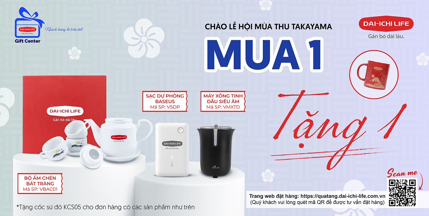 MUA 1 TẶNG 1 CỐC SỨ